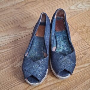 Tori Burch Stylish Women's Espadrille Wedges